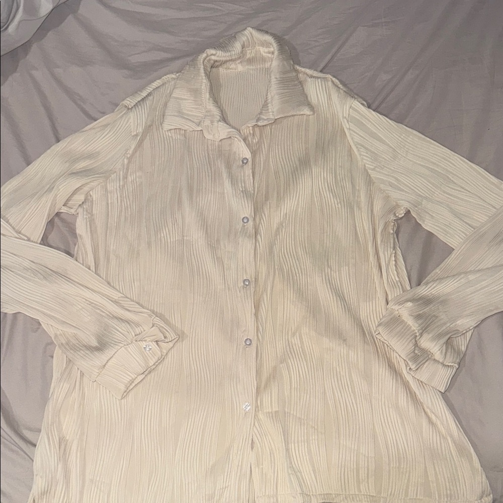 Elegant Cream Blouse